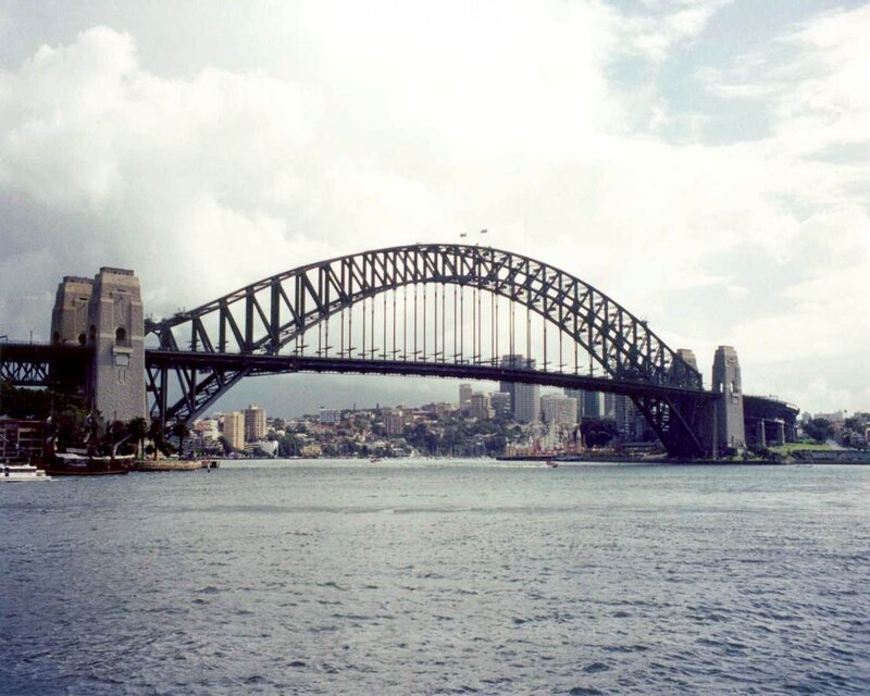 Sydney Harbour Bridge — Blue, Overcast, Afternoon