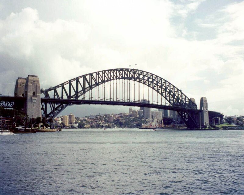 Sydney Harbour Bridge — Blue, Overcast
