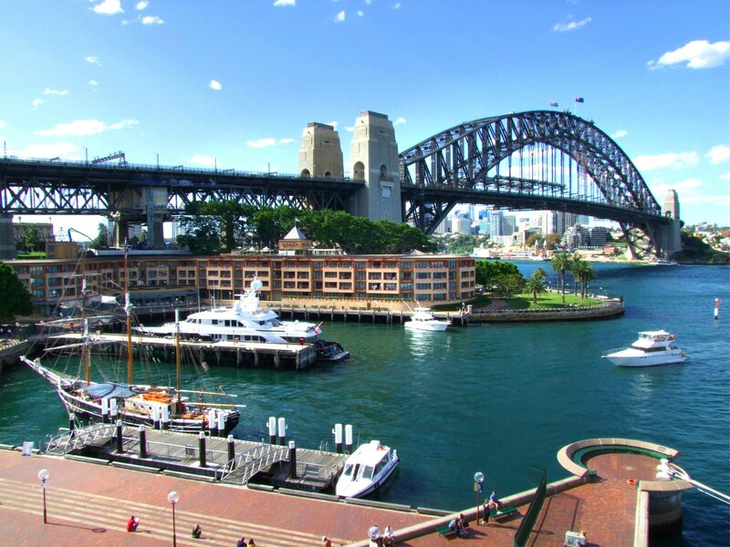 Sydney Harbour Bridge — Blue, Serene, Afternoon