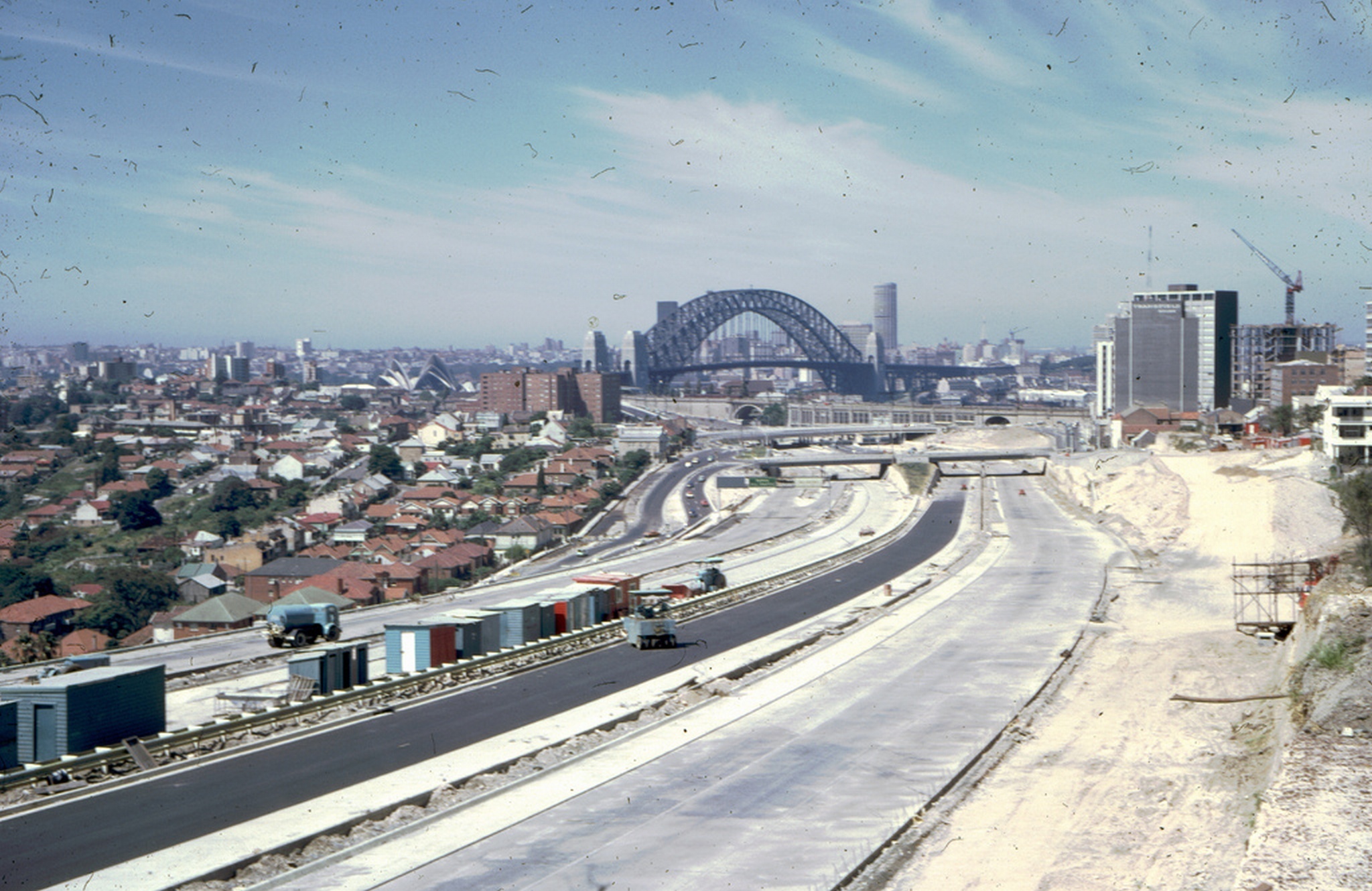 Sydney Harbour Bridge construction