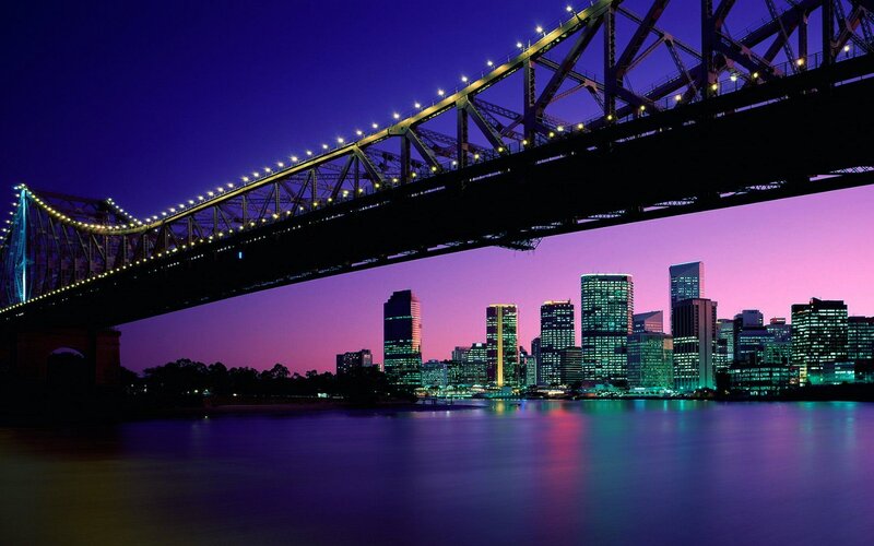 Sydney Harbour Bridge — Purple, Dramatic