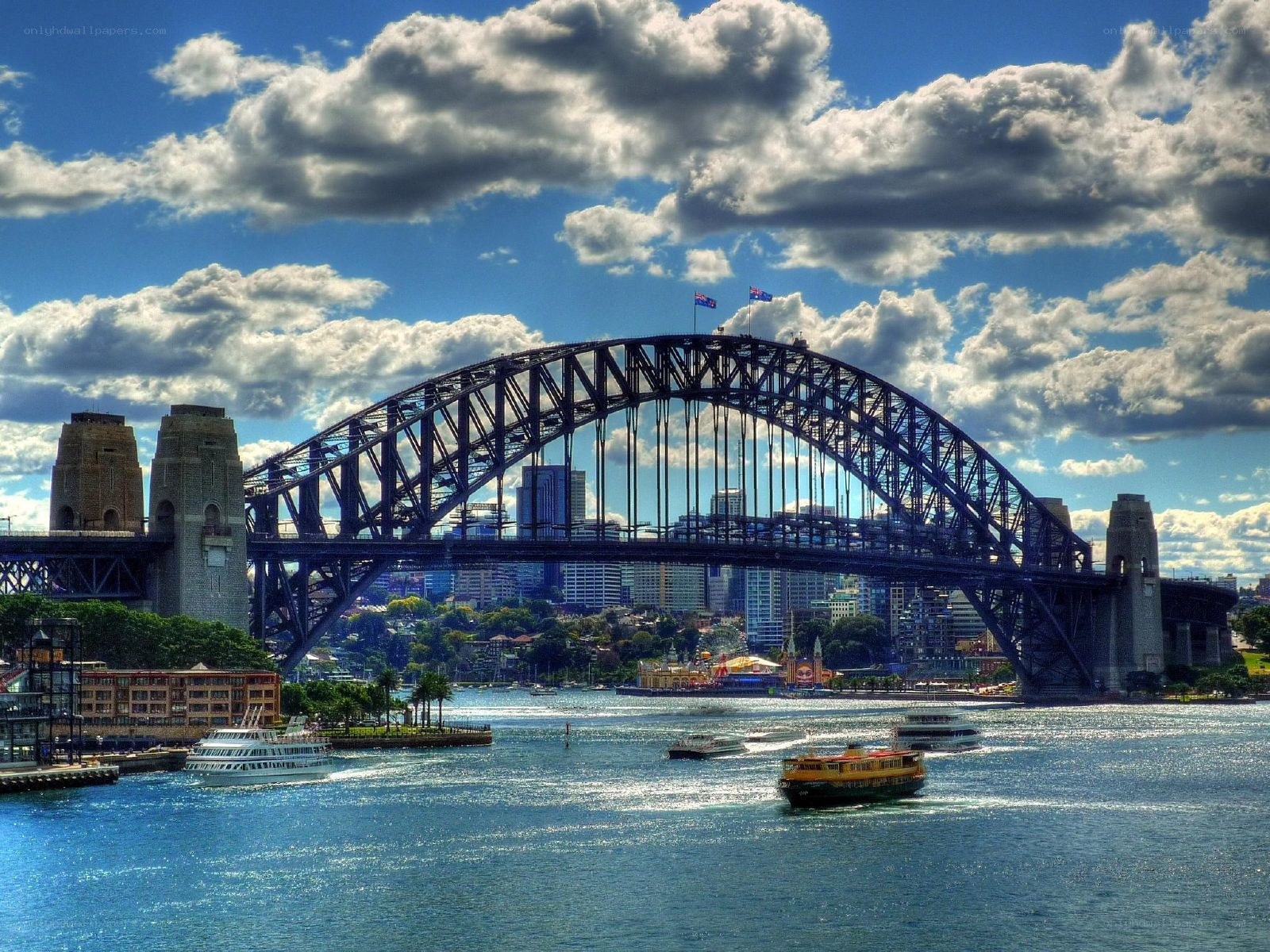 Sydney Harbour Bridge view