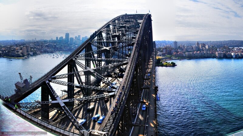 Sydney Harbour Bridge view