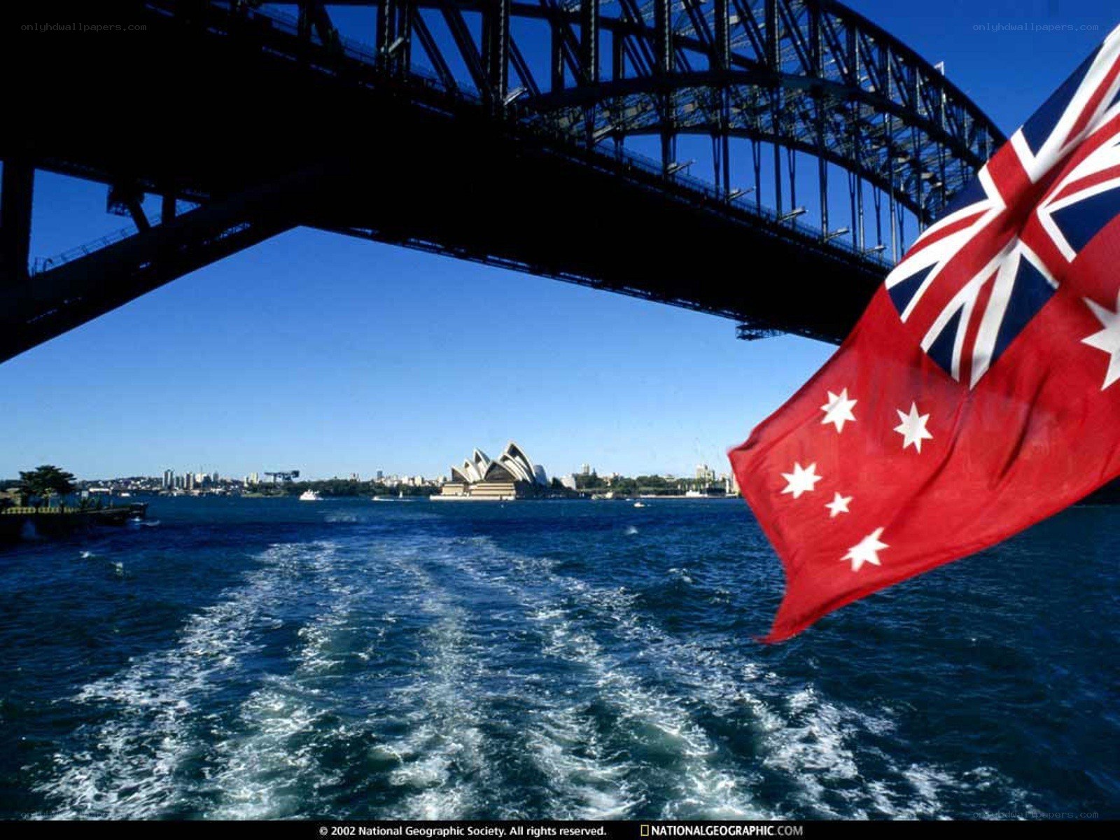 Sydney Harbour from a boat