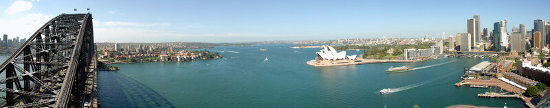 Sydney Harbour panorama