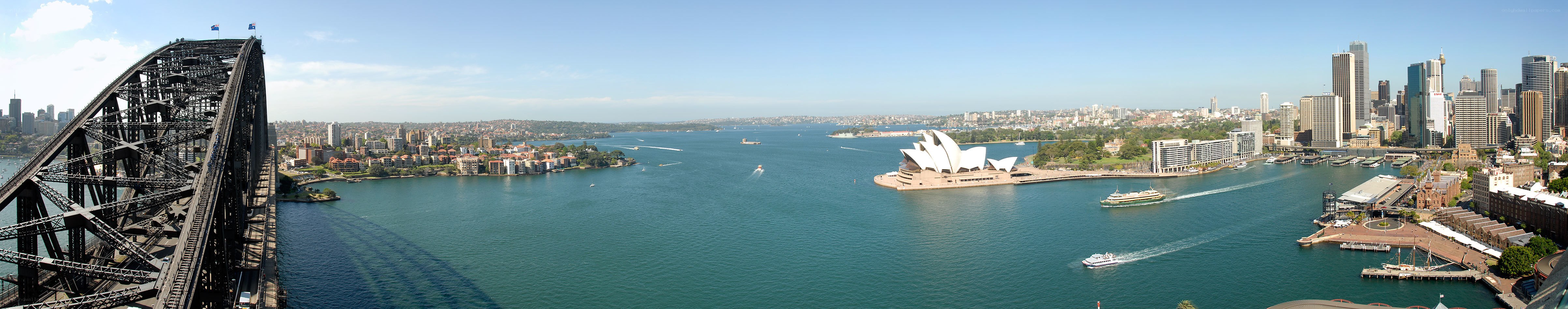 Sydney Harbour panorama