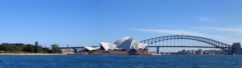 Sydney Opera House and Harbour Bridge