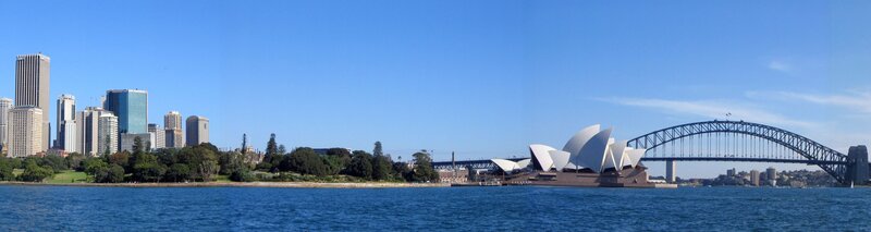Sydney Opera House and Harbour Bridge