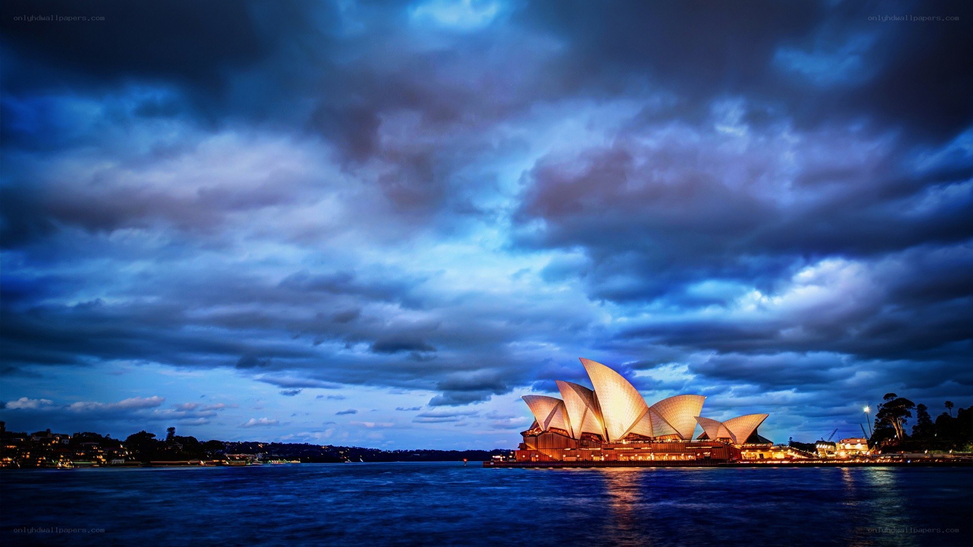 Sydney Opera House at dusk