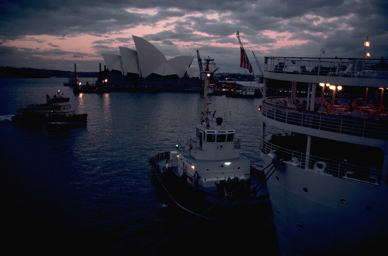 Sydney Opera House at dusk