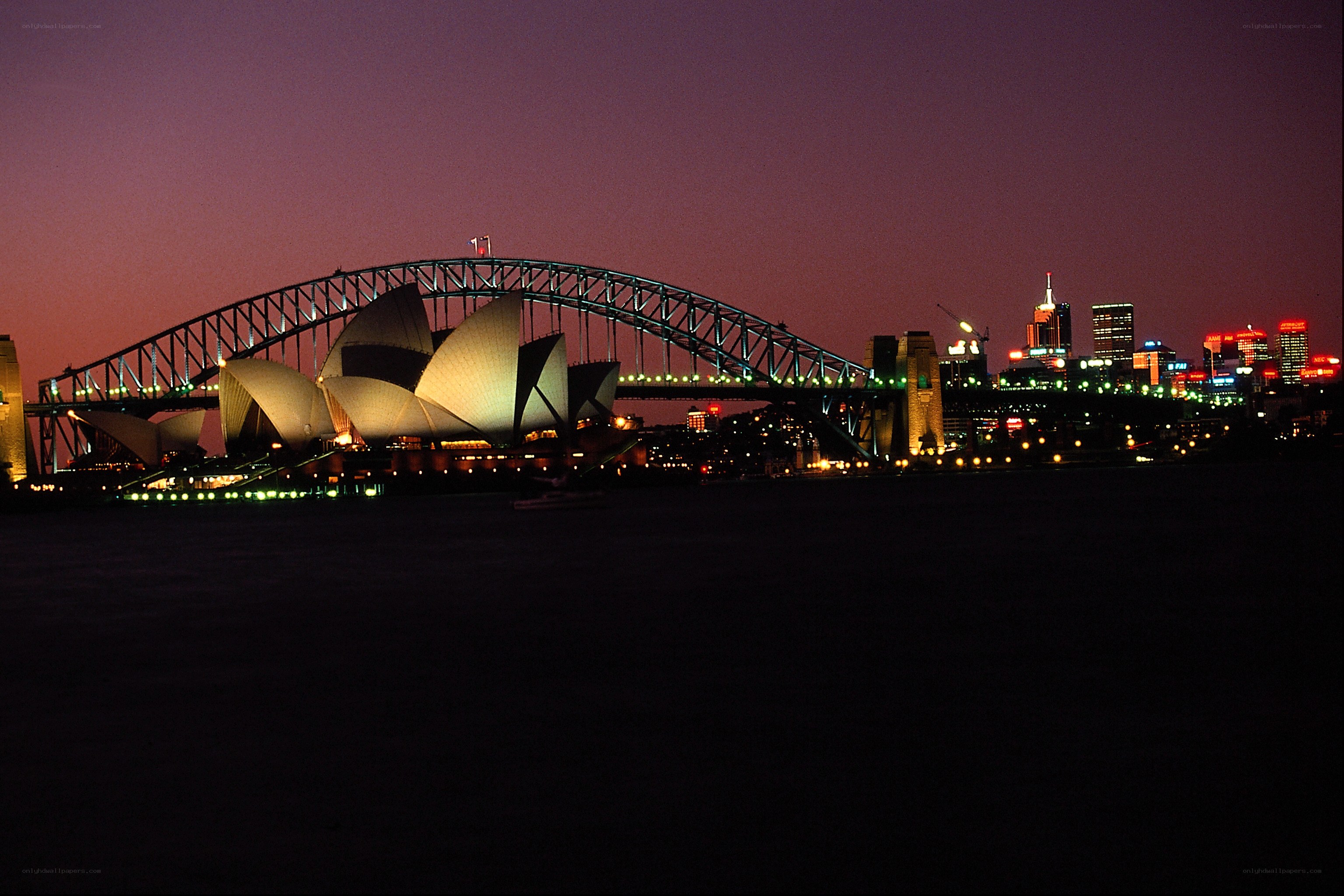 Sydney Opera House at dusk