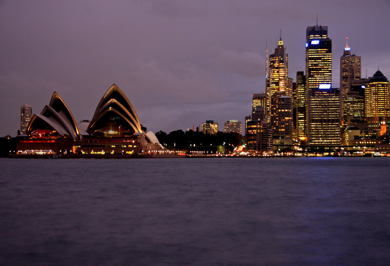Sydney Opera House at dusk
