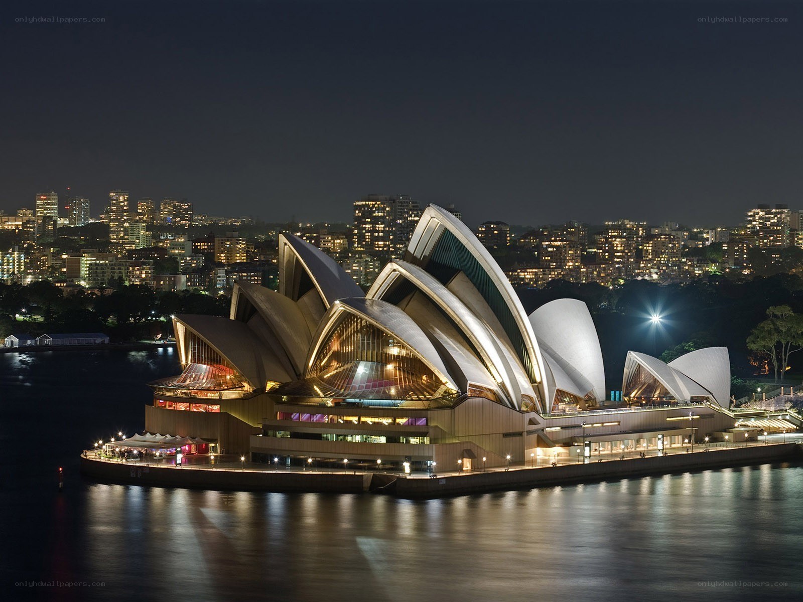 Sydney Opera House at night