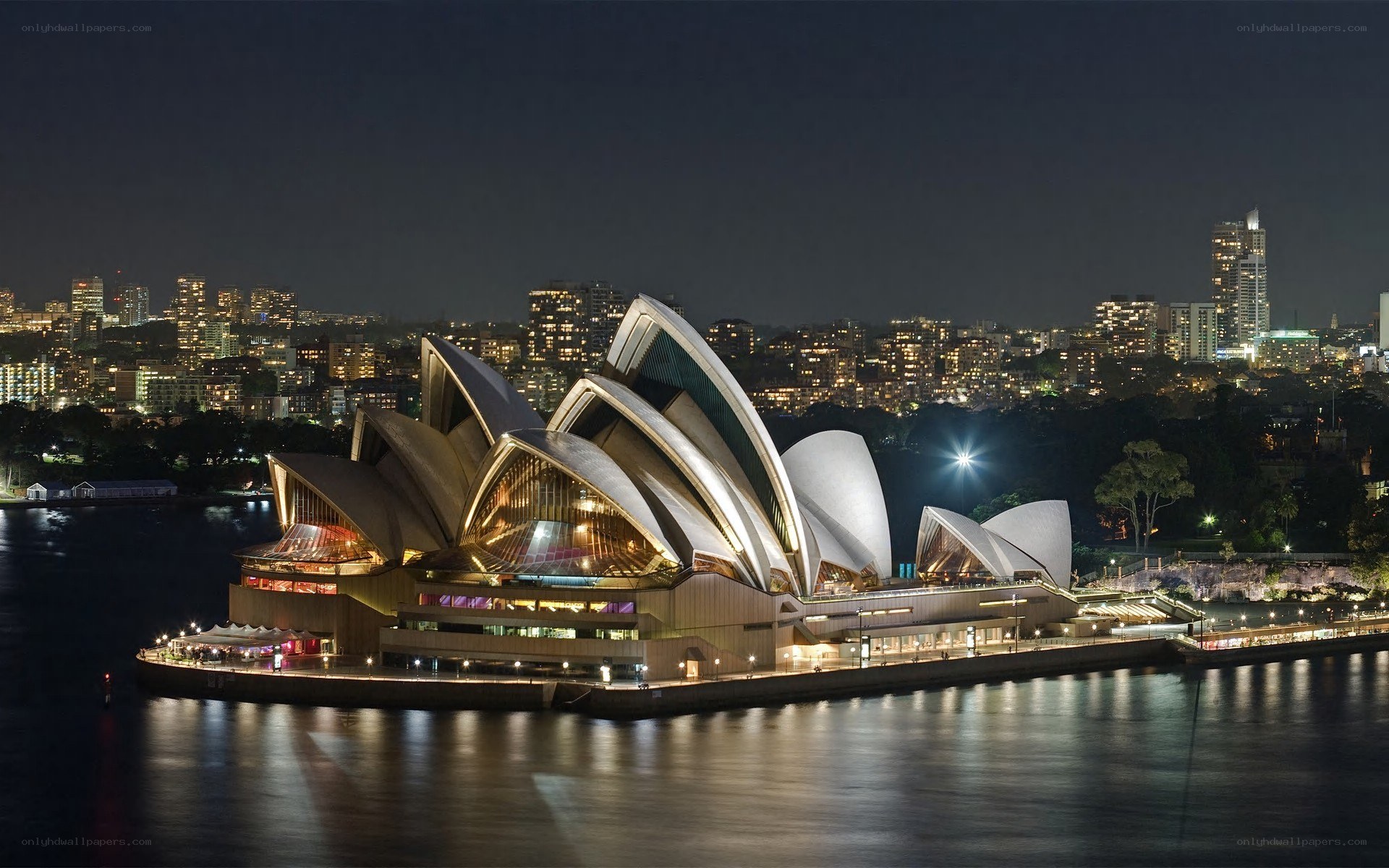 Sydney Opera House at night