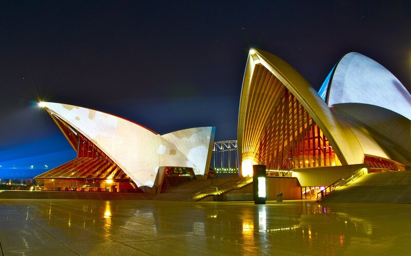 Sydney Opera House at night