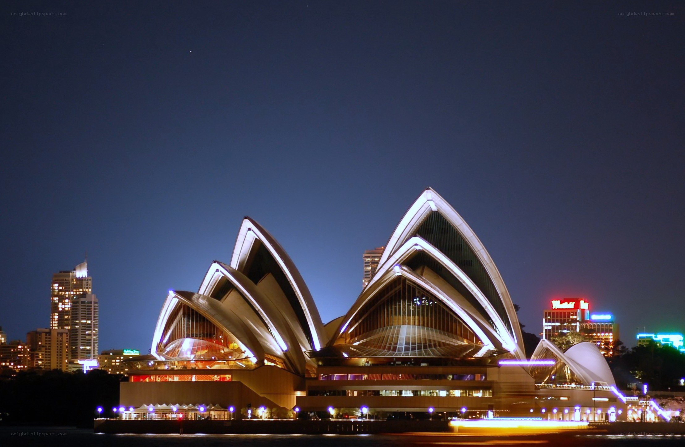 Sydney Opera House at night