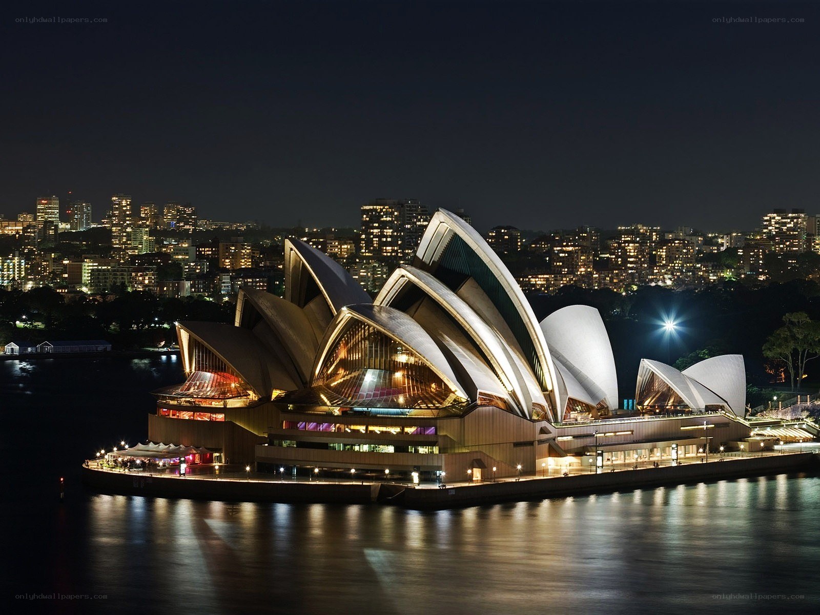Sydney Opera House at night