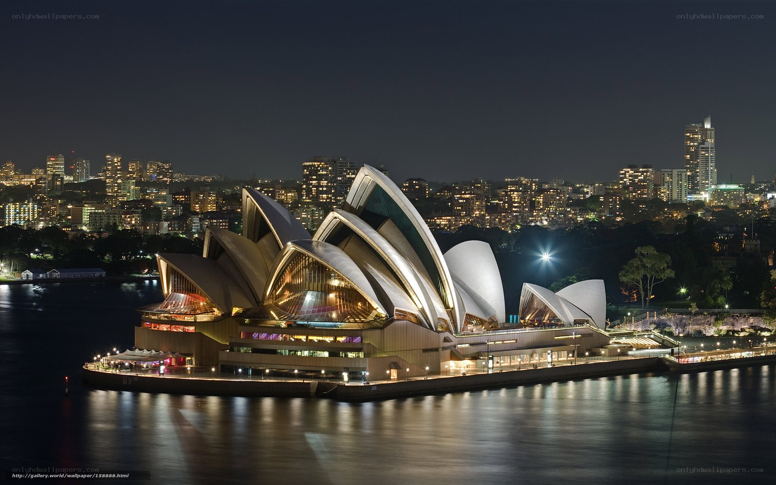 Sydney Opera House at night