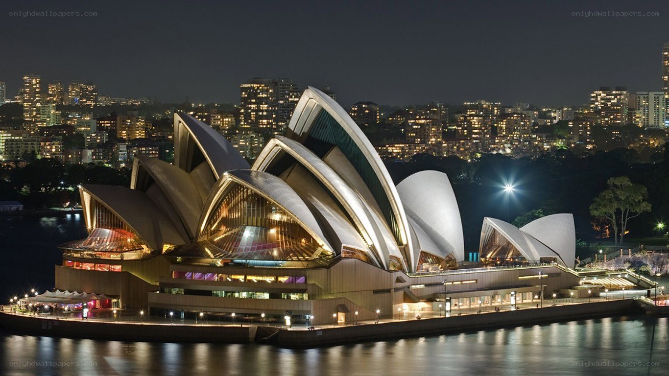 Sydney Opera House at night