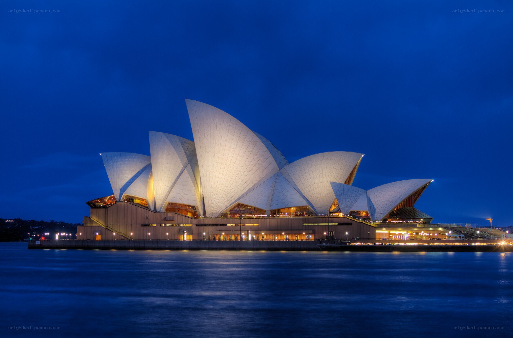 Sydney Opera House at night