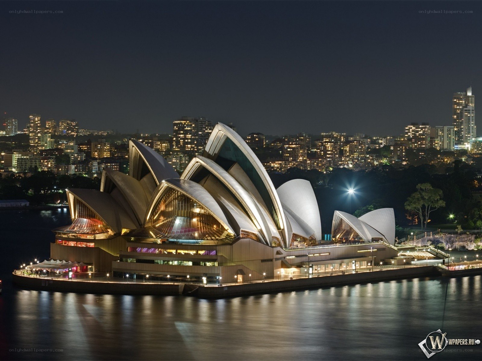 Sydney Opera House at night