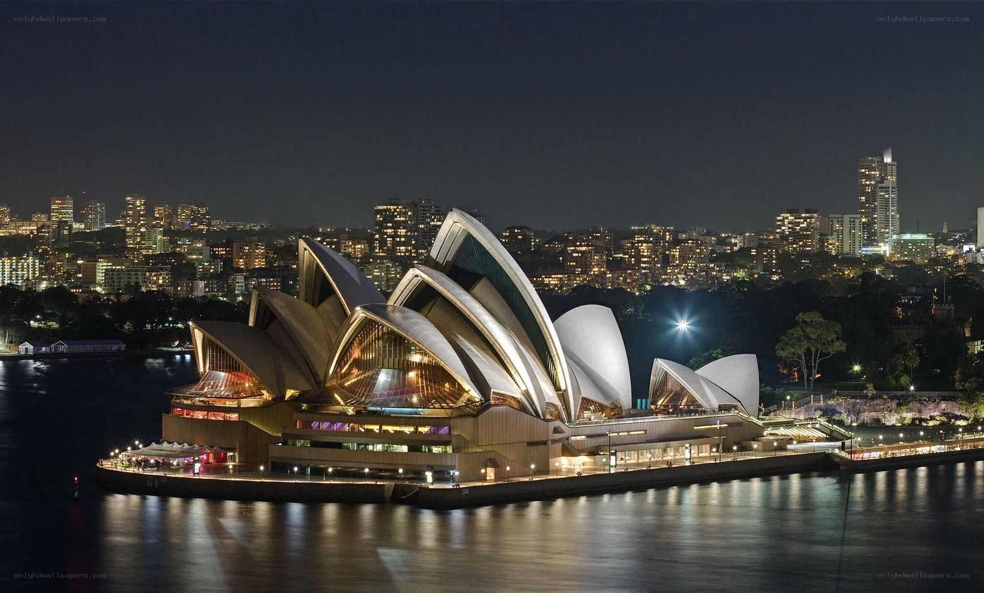 Sydney Opera House at night