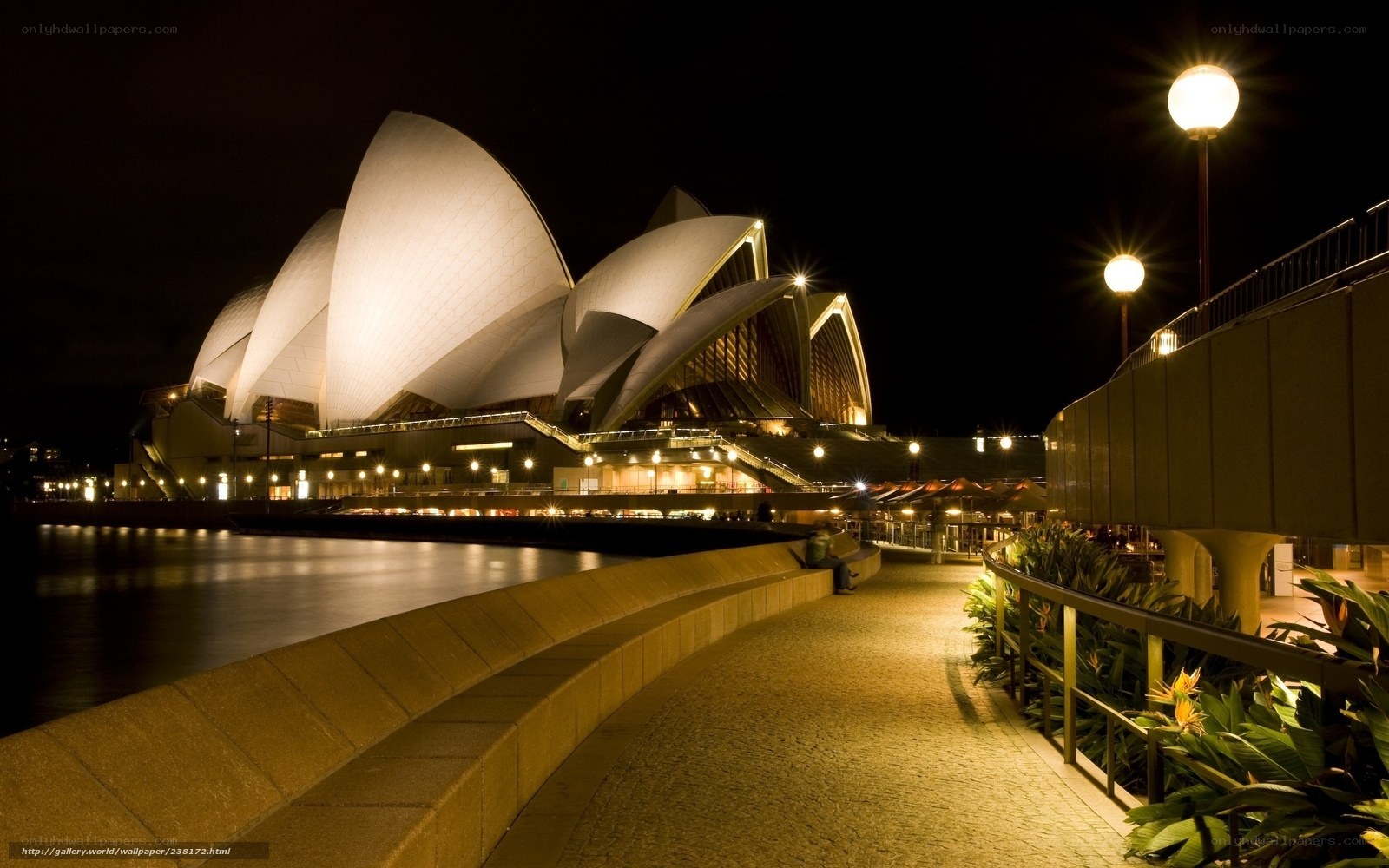 Sydney Opera House at night
