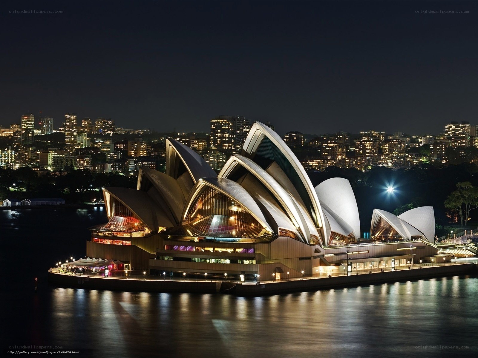 Sydney Opera House at night