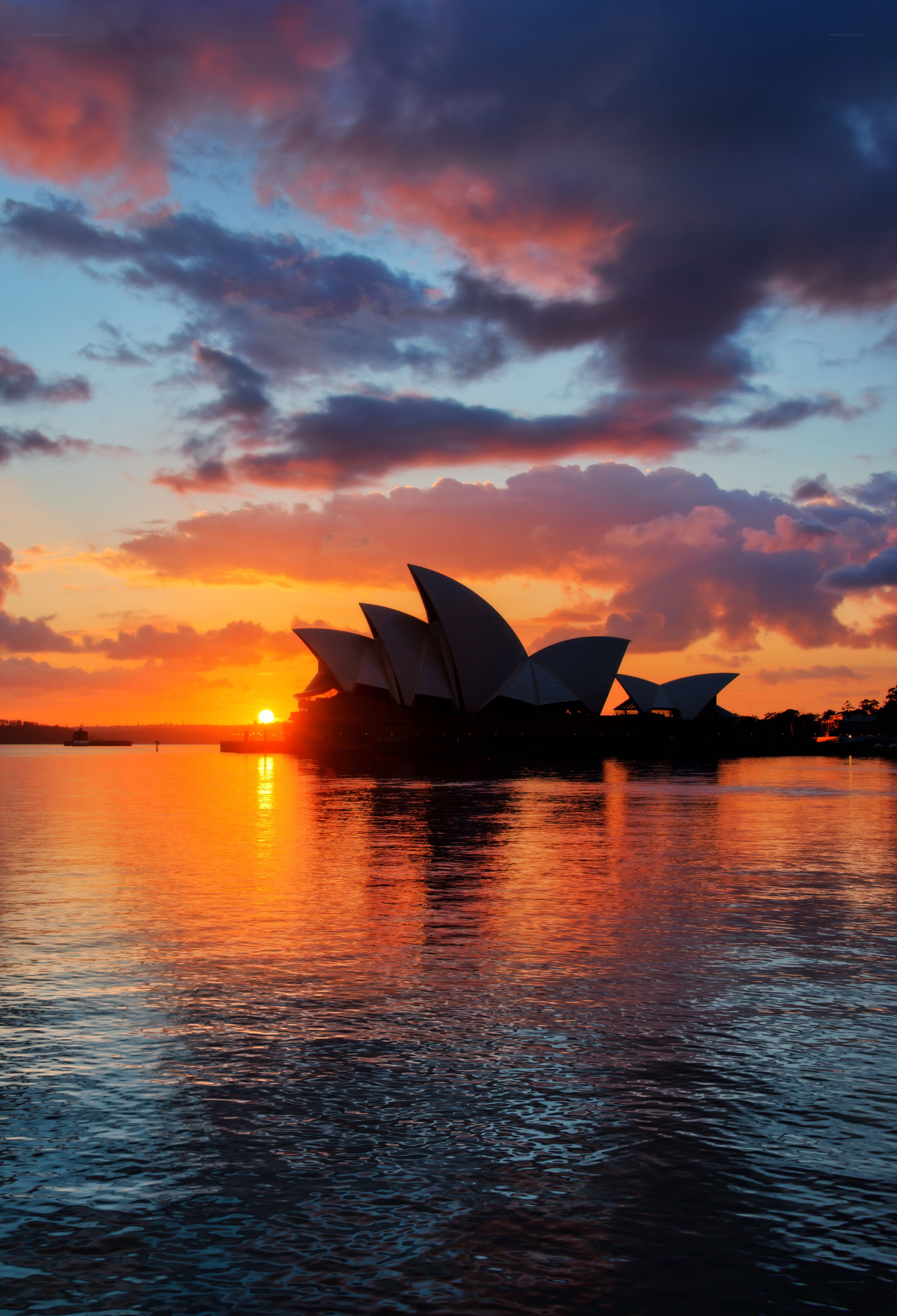 Sydney Opera House at sunset