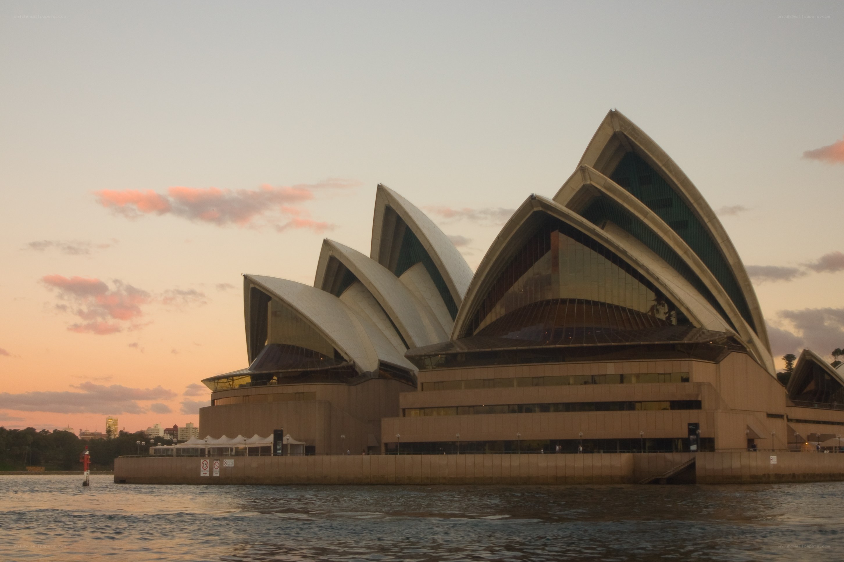 Sydney Opera House at sunset
