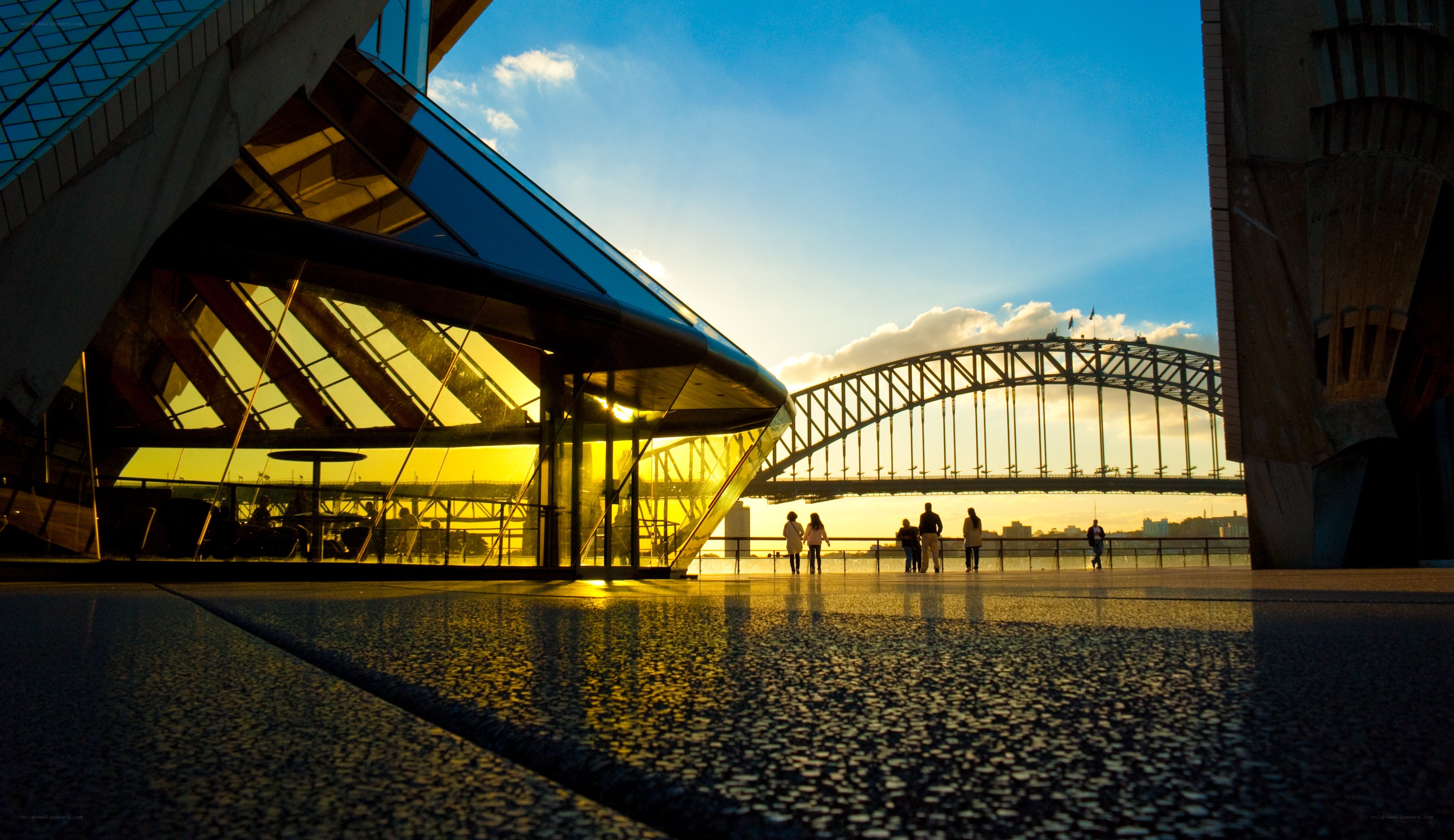 Sydney Opera House at sunset