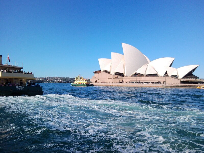Sydney Opera House — Blue, Bright