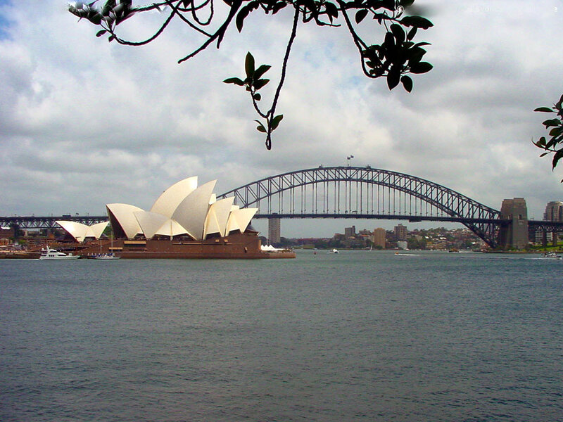 Sydney Opera House — Blue, Overcast