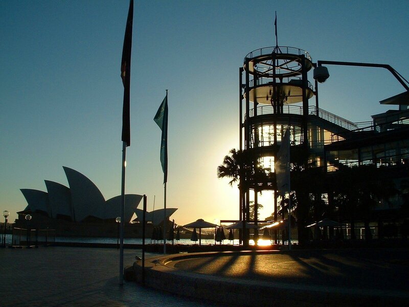 Sydney Opera House — Blue, Serene, Sunset, Photograph