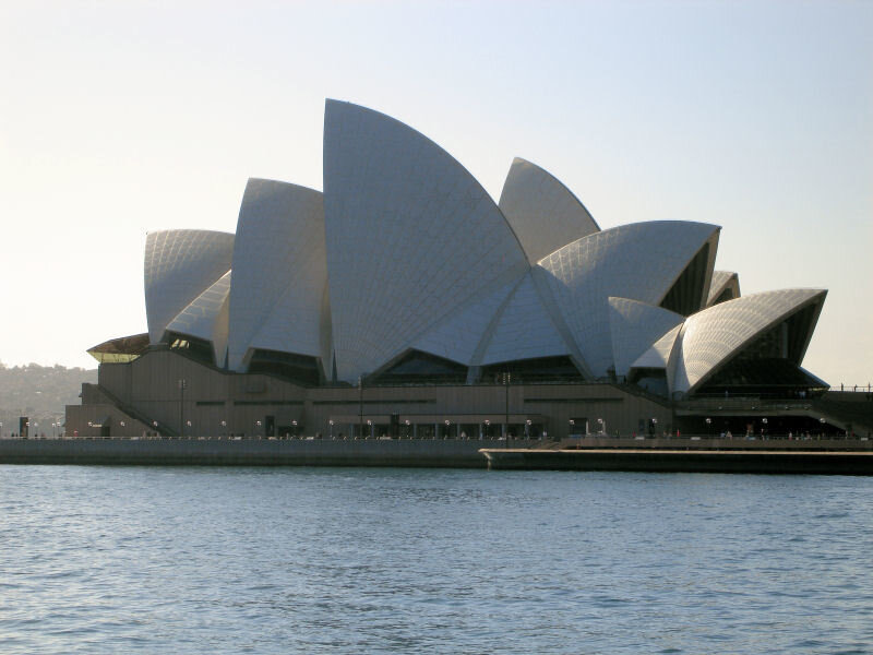 Sydney Opera House by the water