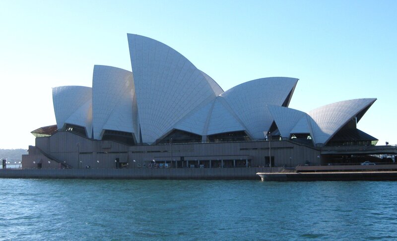 Sydney Opera House by water