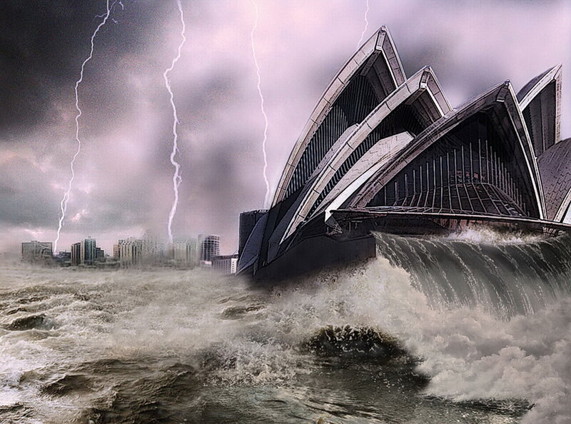 Sydney Opera House — Gray