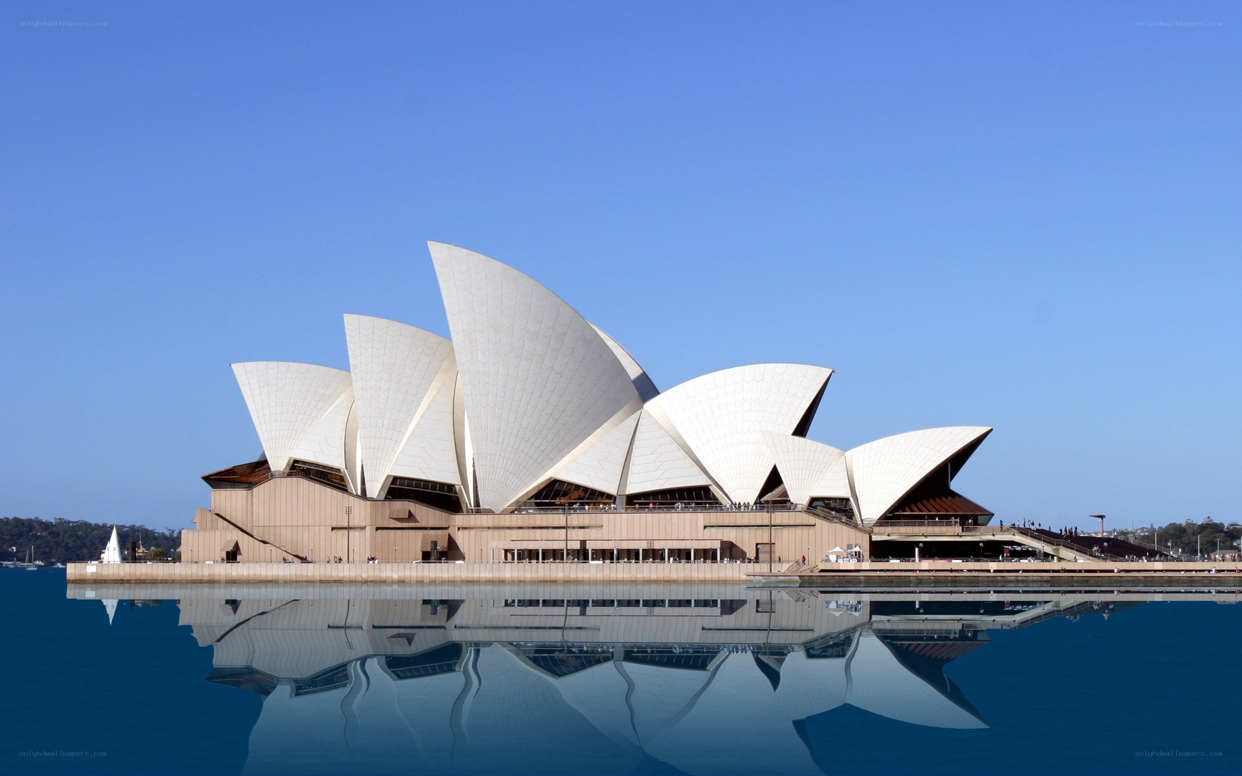 Sydney Opera House on a clear day