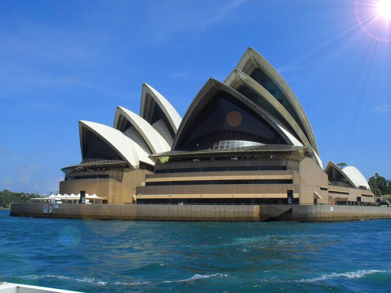 Sydney Opera House on a sunny day