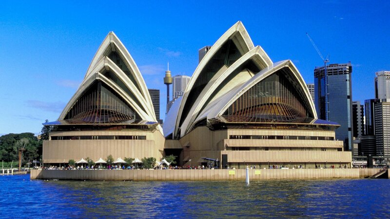 Sydney Opera House on a sunny day