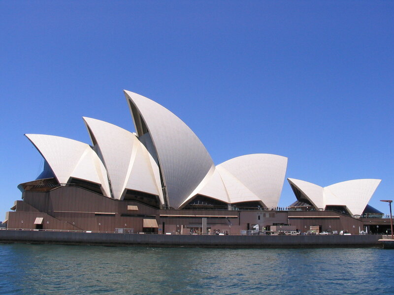 Sydney Opera House on a sunny day
