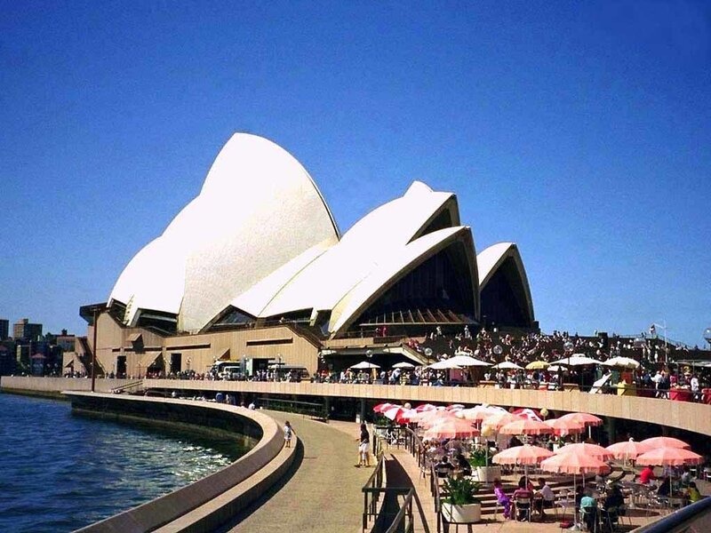 Sydney Opera House on a sunny day