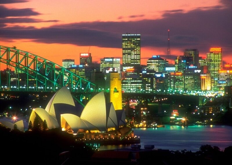 Sydney Opera House — Orange