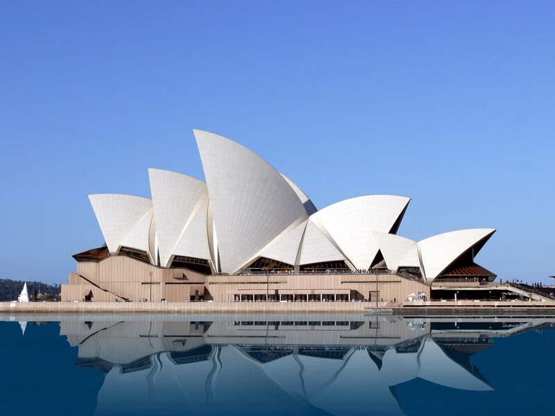 Sydney Opera House reflection