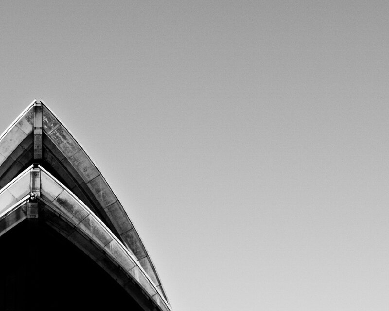 Sydney Opera House roof detail
