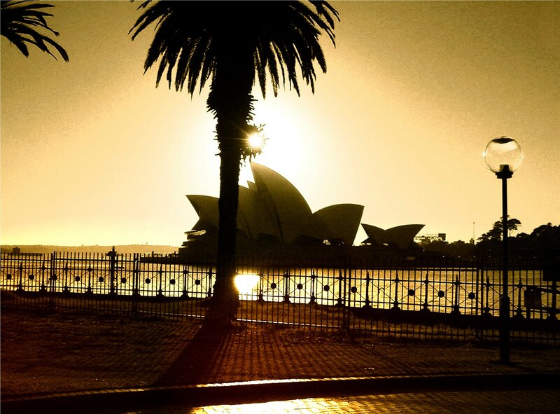 Sydney Opera House Silhouette