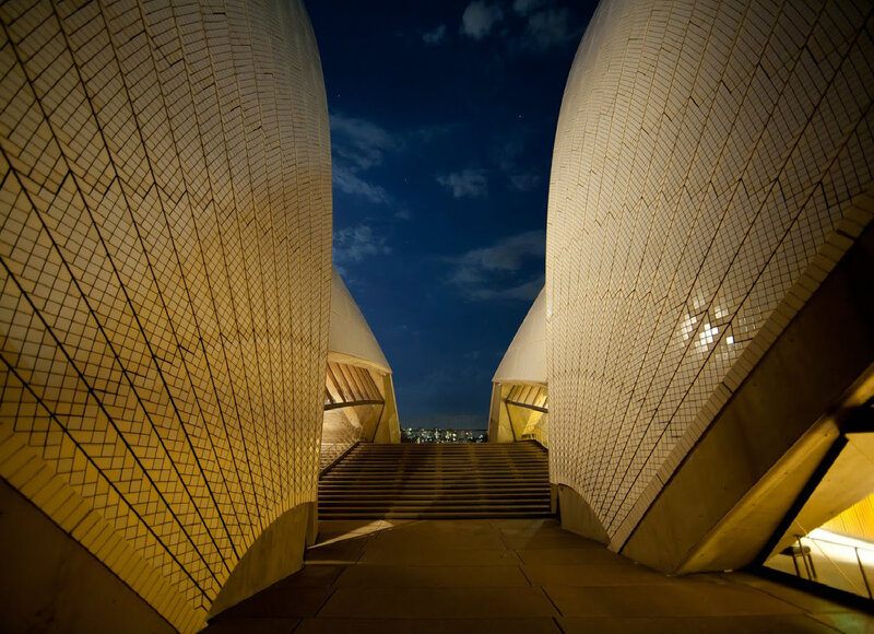 Sydney Opera House — Yellow