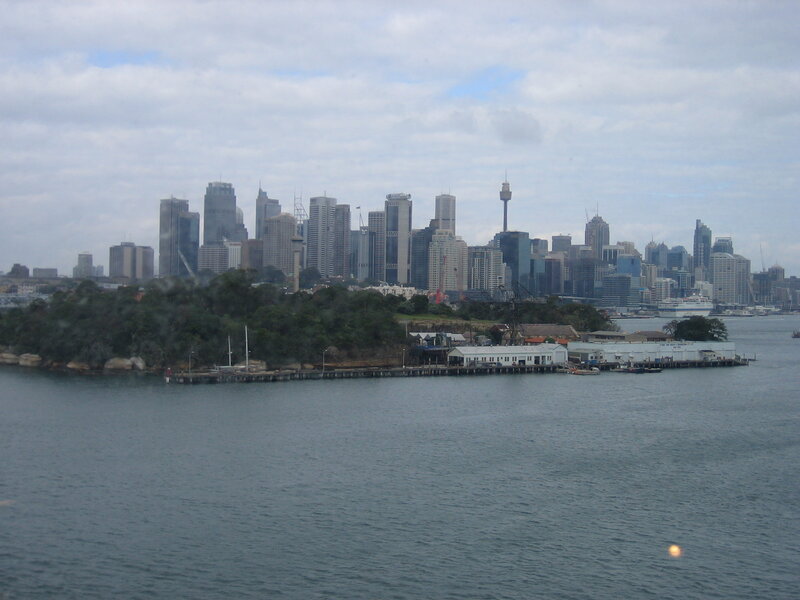 Sydney Skyline — Blue