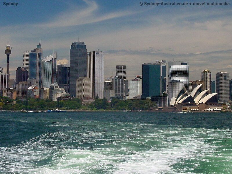 Sydney Skyline — Blue, Urban