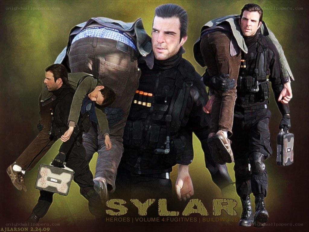 Sylar character collage